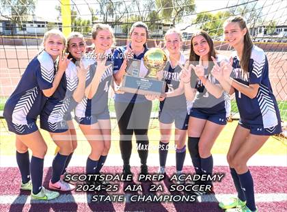 Thumbnail 1 in Scottsdale Christian Academy vs. Scottsdale Preparatory Academy (AIA 2A Final - Awards) photogallery.