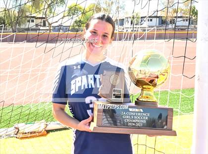 Thumbnail 1 in Scottsdale Christian Academy vs. Scottsdale Preparatory Academy (AIA 2A Final - Awards) photogallery.