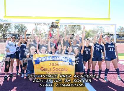 Thumbnail 1 in Scottsdale Christian Academy vs. Scottsdale Preparatory Academy (AIA 2A Final - Awards) photogallery.