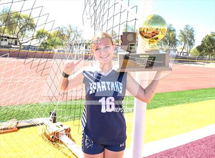 Thumbnail 1 in Scottsdale Christian Academy vs. Scottsdale Preparatory Academy (AIA 2A Final - Awards) photogallery.