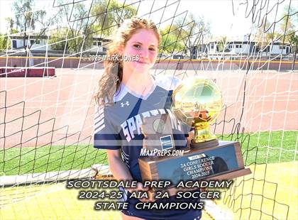 Thumbnail 2 in Scottsdale Christian Academy vs. Scottsdale Preparatory Academy (AIA 2A Final - Awards) photogallery.