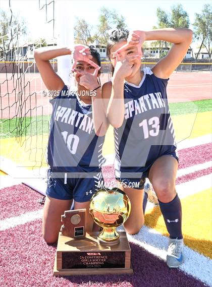 Thumbnail 1 in Scottsdale Christian Academy vs. Scottsdale Preparatory Academy (AIA 2A Final - Awards) photogallery.