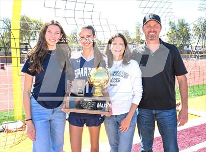 Thumbnail 1 in Scottsdale Christian Academy vs. Scottsdale Preparatory Academy (AIA 2A Final - Awards) photogallery.