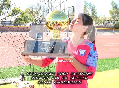 Thumbnail 1 in Scottsdale Christian Academy vs. Scottsdale Preparatory Academy (AIA 2A Final - Awards) photogallery.