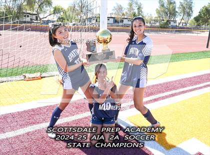 Thumbnail 1 in Scottsdale Christian Academy vs. Scottsdale Preparatory Academy (AIA 2A Final - Awards) photogallery.