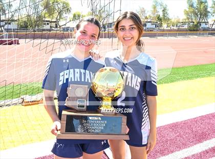 Thumbnail 2 in Scottsdale Christian Academy vs. Scottsdale Preparatory Academy (AIA 2A Final - Awards) photogallery.