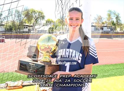 Thumbnail 1 in Scottsdale Christian Academy vs. Scottsdale Preparatory Academy (AIA 2A Final - Awards) photogallery.
