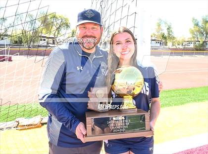 Thumbnail 1 in Scottsdale Christian Academy vs. Scottsdale Preparatory Academy (AIA 2A Final - Awards) photogallery.