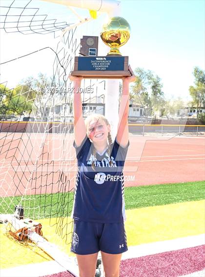 Thumbnail 1 in Scottsdale Christian Academy vs. Scottsdale Preparatory Academy (AIA 2A Final - Awards) photogallery.