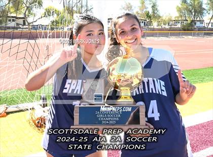 Thumbnail 1 in Scottsdale Christian Academy vs. Scottsdale Preparatory Academy (AIA 2A Final - Awards) photogallery.