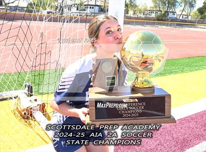 Thumbnail 2 in Scottsdale Christian Academy vs. Scottsdale Preparatory Academy (AIA 2A Final - Awards) photogallery.