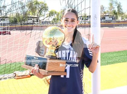 Thumbnail 1 in Scottsdale Christian Academy vs. Scottsdale Preparatory Academy (AIA 2A Final - Awards) photogallery.