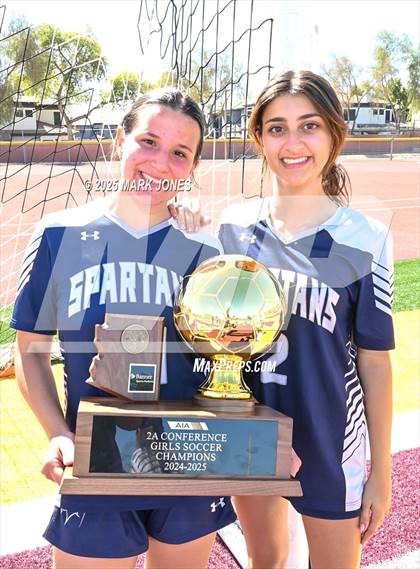 Thumbnail 1 in Scottsdale Christian Academy vs. Scottsdale Preparatory Academy (AIA 2A Final - Awards) photogallery.