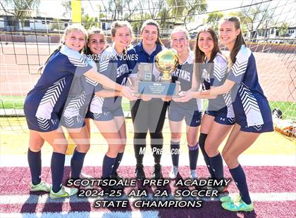 Thumbnail 1 in Scottsdale Christian Academy vs. Scottsdale Preparatory Academy (AIA 2A Final - Awards) photogallery.