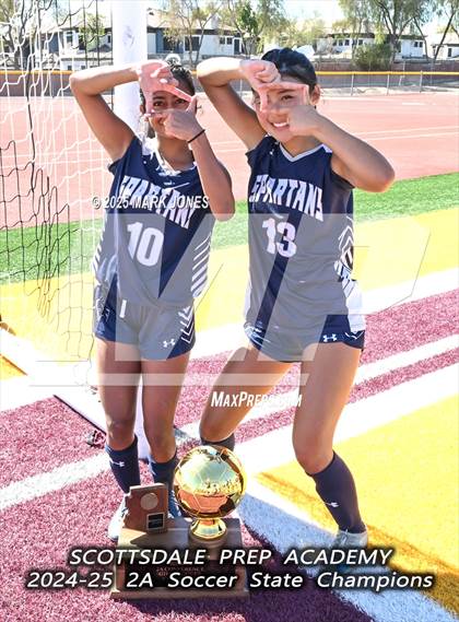Thumbnail 3 in Scottsdale Christian Academy vs. Scottsdale Preparatory Academy (AIA 2A Final - Awards) photogallery.