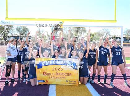 Thumbnail 1 in Scottsdale Christian Academy vs. Scottsdale Preparatory Academy (AIA 2A Final - Awards) photogallery.