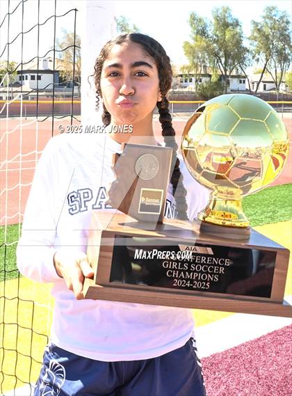 Thumbnail 3 in Scottsdale Christian Academy vs. Scottsdale Preparatory Academy (AIA 2A Final - Awards) photogallery.