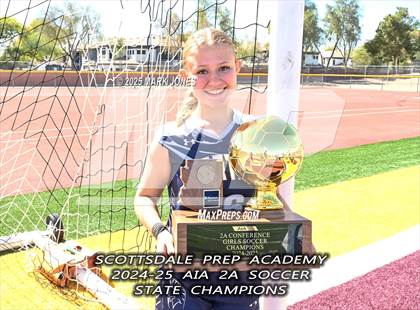 Thumbnail 1 in Scottsdale Christian Academy vs. Scottsdale Preparatory Academy (AIA 2A Final - Awards) photogallery.