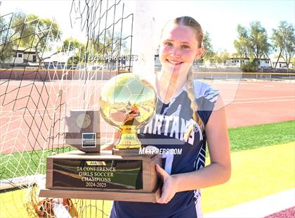 Thumbnail 1 in Scottsdale Christian Academy vs. Scottsdale Preparatory Academy (AIA 2A Final - Awards) photogallery.