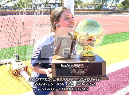 Thumbnail 1 in Scottsdale Christian Academy vs. Scottsdale Preparatory Academy (AIA 2A Final - Awards) photogallery.