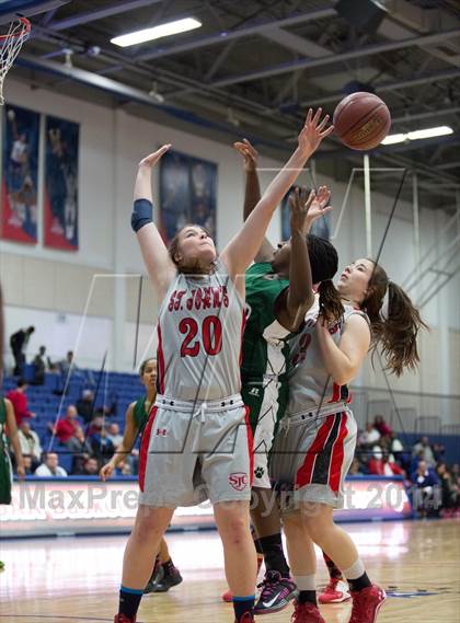 Thumbnail 3 in Wilson vs  St. John's (DCSAA Semifinal) photogallery.