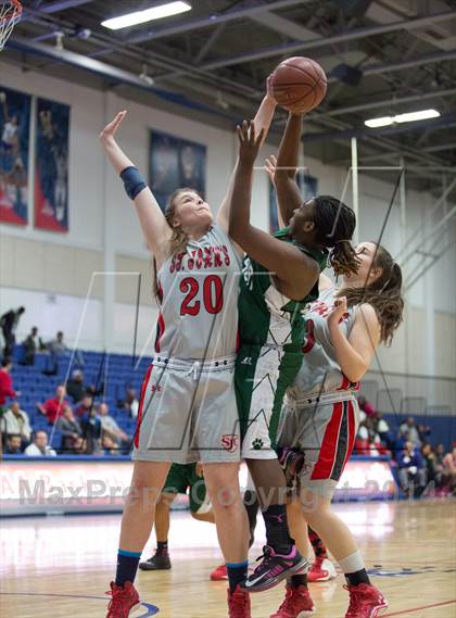 Thumbnail 2 in Wilson vs  St. John's (DCSAA Semifinal) photogallery.