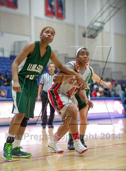 Thumbnail 3 in Wilson vs  St. John's (DCSAA Semifinal) photogallery.