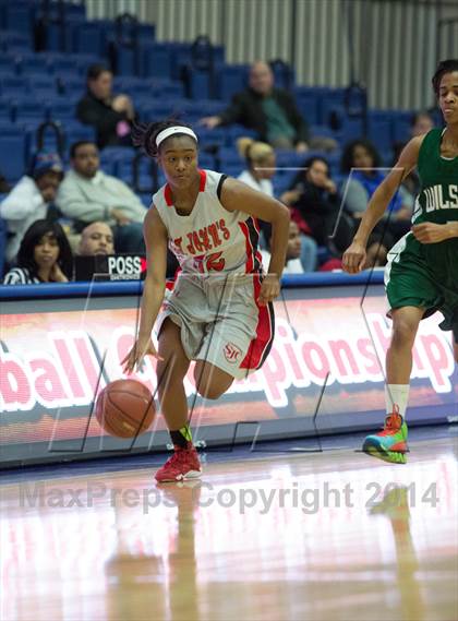 Thumbnail 2 in Wilson vs  St. John's (DCSAA Semifinal) photogallery.