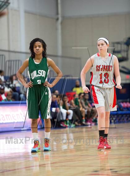 Thumbnail 1 in Wilson vs  St. John's (DCSAA Semifinal) photogallery.