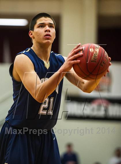 Thumbnail 2 in St. John Bosco vs. St. Frances Academy (Spalding Hoophall Classic) photogallery.