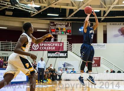Thumbnail 3 in St. John Bosco vs. St. Frances Academy (Spalding Hoophall Classic) photogallery.