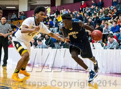Thumbnail 2 in St. John Bosco vs. St. Frances Academy (Spalding Hoophall Classic) photogallery.