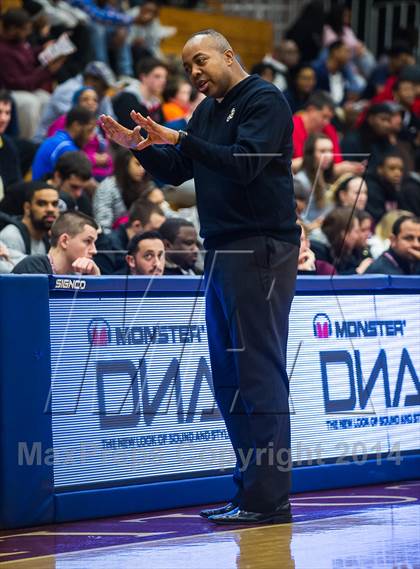 Thumbnail 3 in St. John Bosco vs. St. Frances Academy (Spalding Hoophall Classic) photogallery.