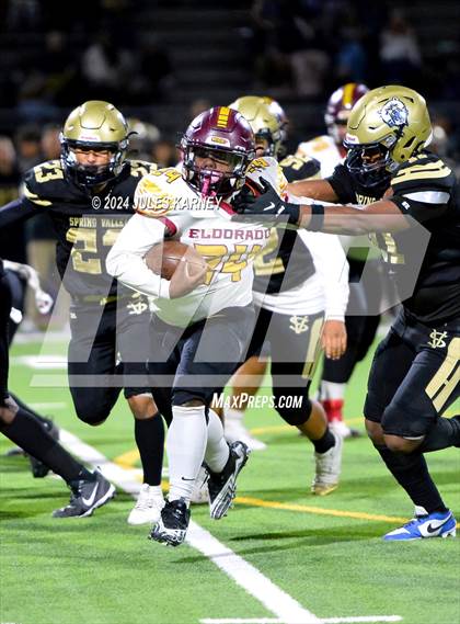 Thumbnail 1 in Eldorado @ Spring Valley (NIAA 4A Mountain Playoffs) photogallery.