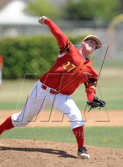 Thumbnail 3 in Calvert Hall vs. Orange Lutheran (Hard 9 National Classic) photogallery.