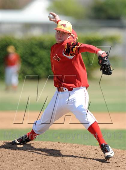 Thumbnail 3 in Calvert Hall vs. Orange Lutheran (Hard 9 National Classic) photogallery.