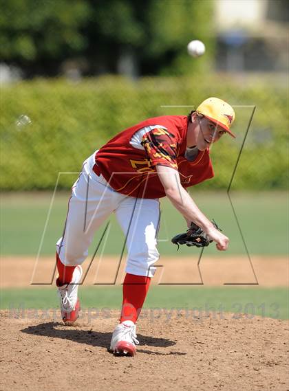 Thumbnail 3 in Calvert Hall vs. Orange Lutheran (Hard 9 National Classic) photogallery.