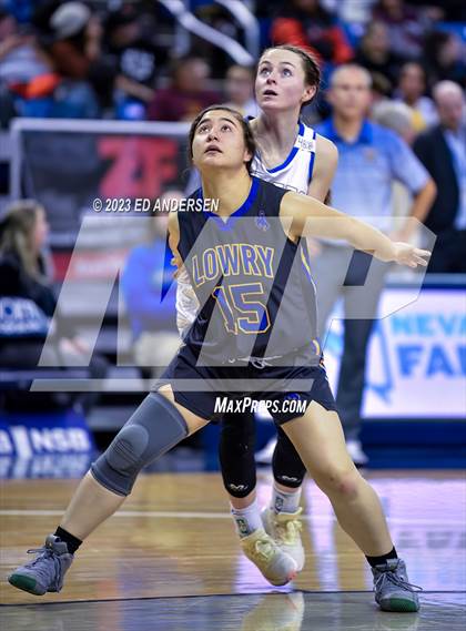 Thumbnail 1 in Moapa Valley vs. Lowry (NIAA 3A State Semifinals) photogallery.