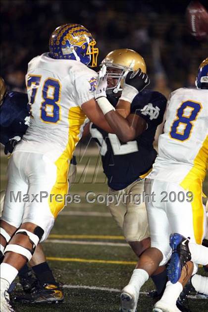 Thumbnail 2 in Fountain Valley @ Notre Dame (CIF SS Playoffs) photogallery.
