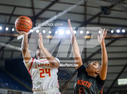 Thumbnail 2 in Kamiakin vs. Davis (WIAA 3A Quarterfinals) photogallery.