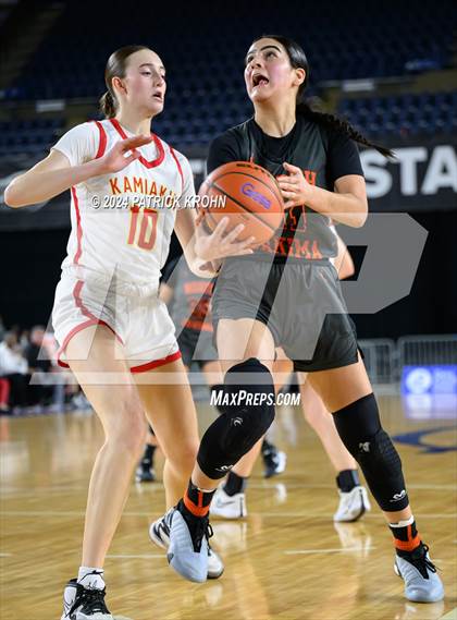 Thumbnail 3 in Kamiakin vs. Davis (WIAA 3A Quarterfinals) photogallery.