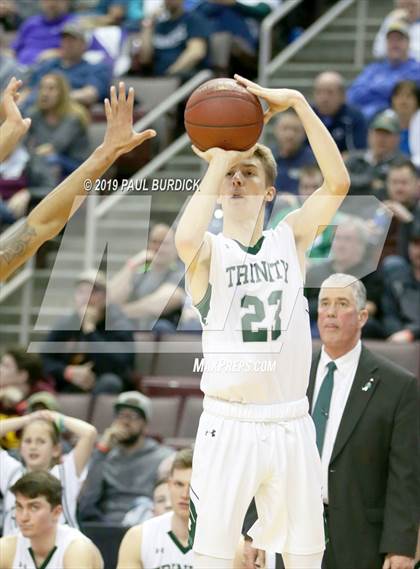 Thumbnail 3 in Trinity vs. Lincoln Park Performing Arts (PIAA 3A Championship) photogallery.