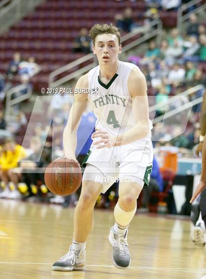 Thumbnail 2 in Trinity vs. Lincoln Park Performing Arts (PIAA 3A Championship) photogallery.