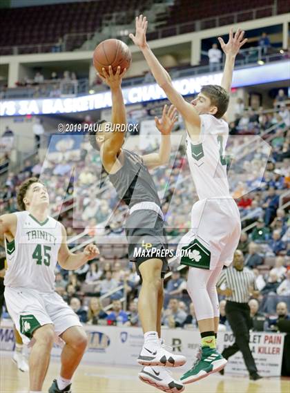 Thumbnail 3 in Trinity vs. Lincoln Park Performing Arts (PIAA 3A Championship) photogallery.