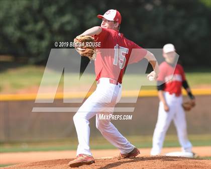 Thumbnail 3 in Phillip O. Berry Academy of Technology vs Olympic (SoMeck 7 4A Conference Baseball Tournament) photogallery.