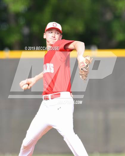 Thumbnail 2 in Phillip O. Berry Academy of Technology vs Olympic (SoMeck 7 4A Conference Baseball Tournament) photogallery.