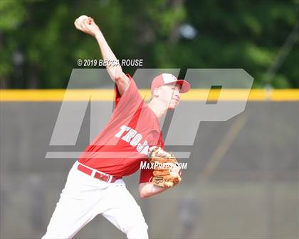 Thumbnail 2 in Phillip O. Berry Academy of Technology vs Olympic (SoMeck 7 4A Conference Baseball Tournament) photogallery.