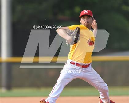 Thumbnail 3 in Phillip O. Berry Academy of Technology vs Olympic (SoMeck 7 4A Conference Baseball Tournament) photogallery.