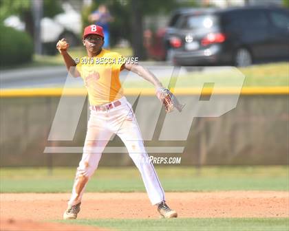 Thumbnail 2 in Phillip O. Berry Academy of Technology vs Olympic (SoMeck 7 4A Conference Baseball Tournament) photogallery.