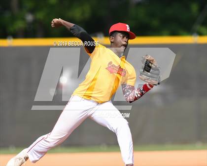 Thumbnail 2 in Phillip O. Berry Academy of Technology vs Olympic (SoMeck 7 4A Conference Baseball Tournament) photogallery.